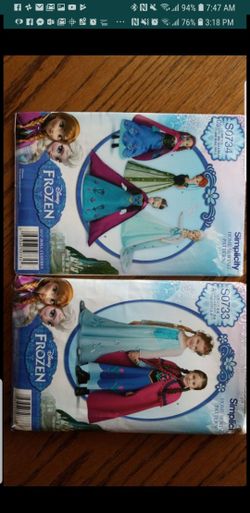 Doll and child pattern great costume