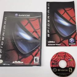 Spider-Man (Nintendo GameCube, 2002) CIB Black Label Version - Tested
