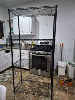 Black Wire Shelving