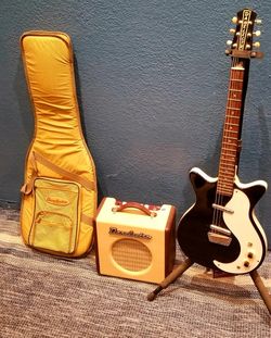 Danelectro Setup 59DC 1999 w/ Nifty Fifty Amp, Great 1999 Time Capsule