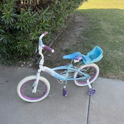 Girls 16" Frozen Bike- Needs New Tubes 