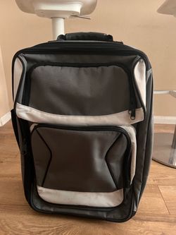 Fox Racing Carryon Roller Bag Luggage - lots of compartments