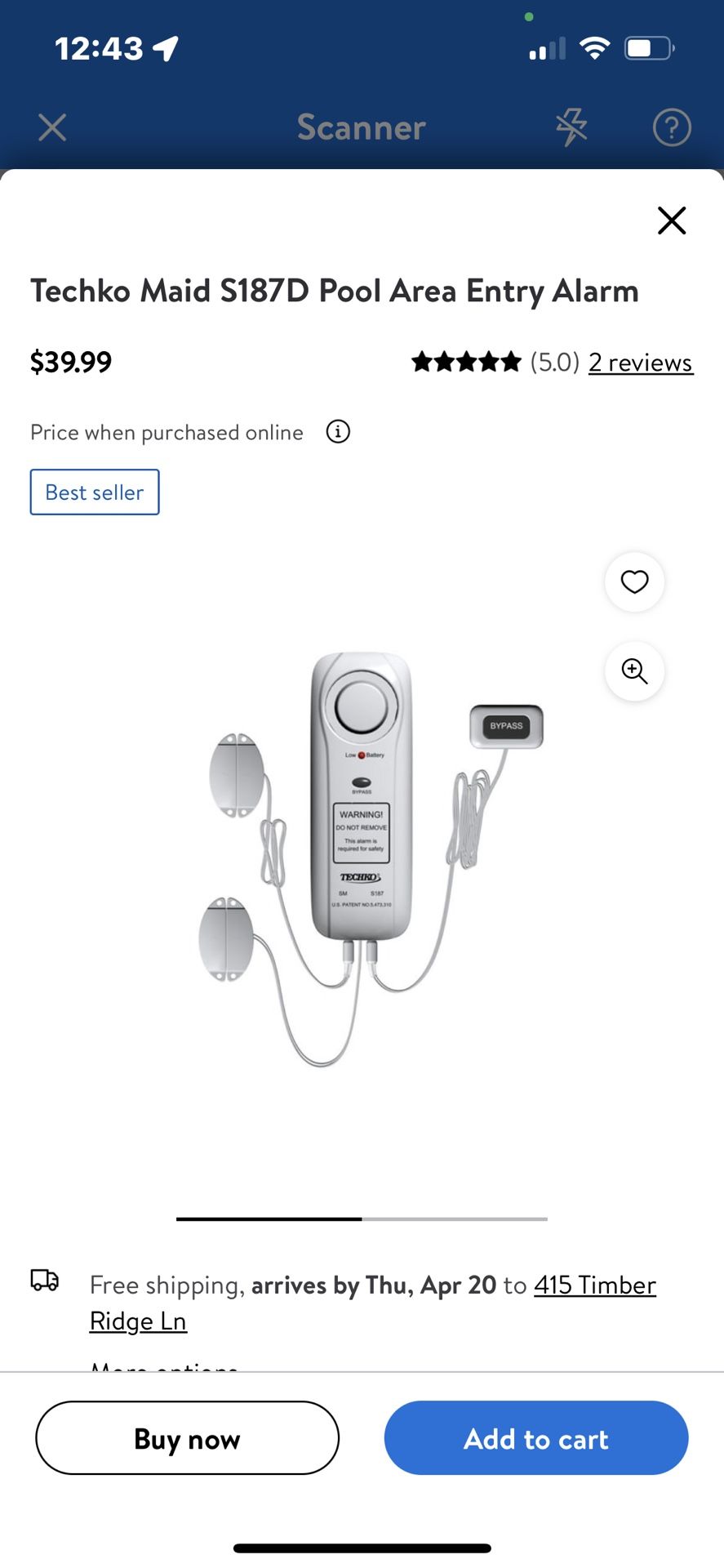 Pool Alarm System