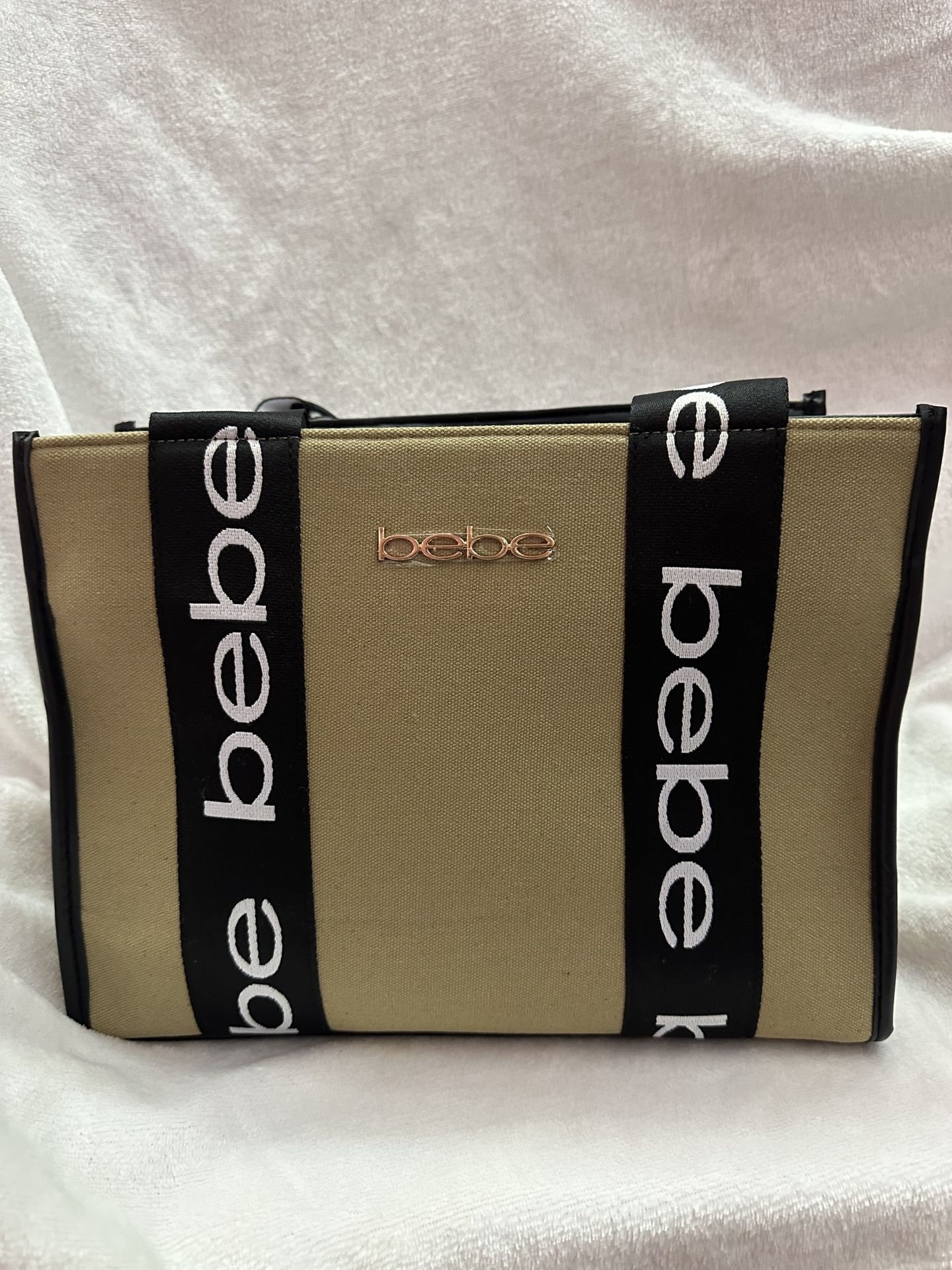 Black BEBE Tote Shoulder Bag