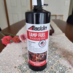 Aladdin Clear Lamp Oil Fuel - Kerosene Alternative Clean
