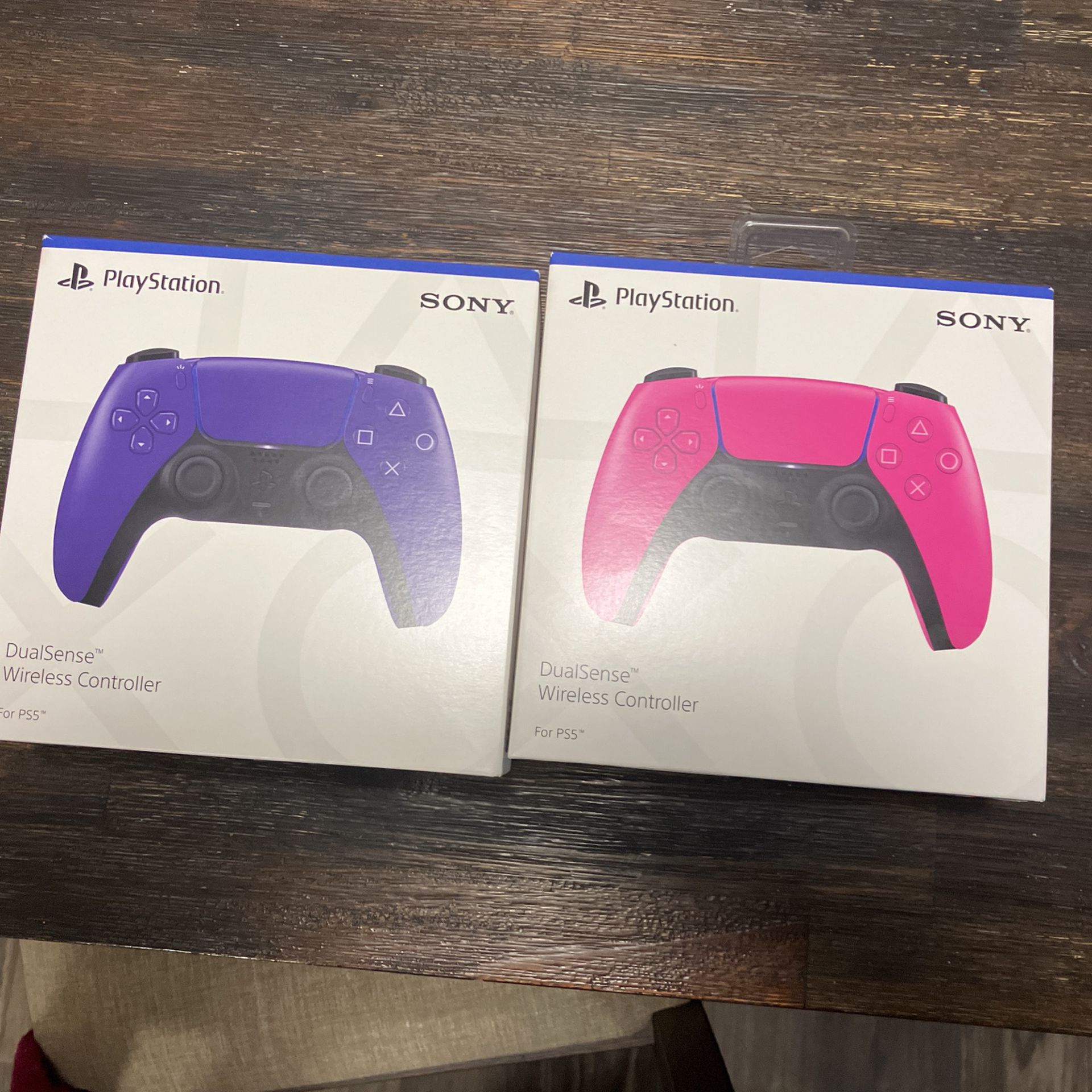 Two Brand New Ps Five Controllers Never Used.