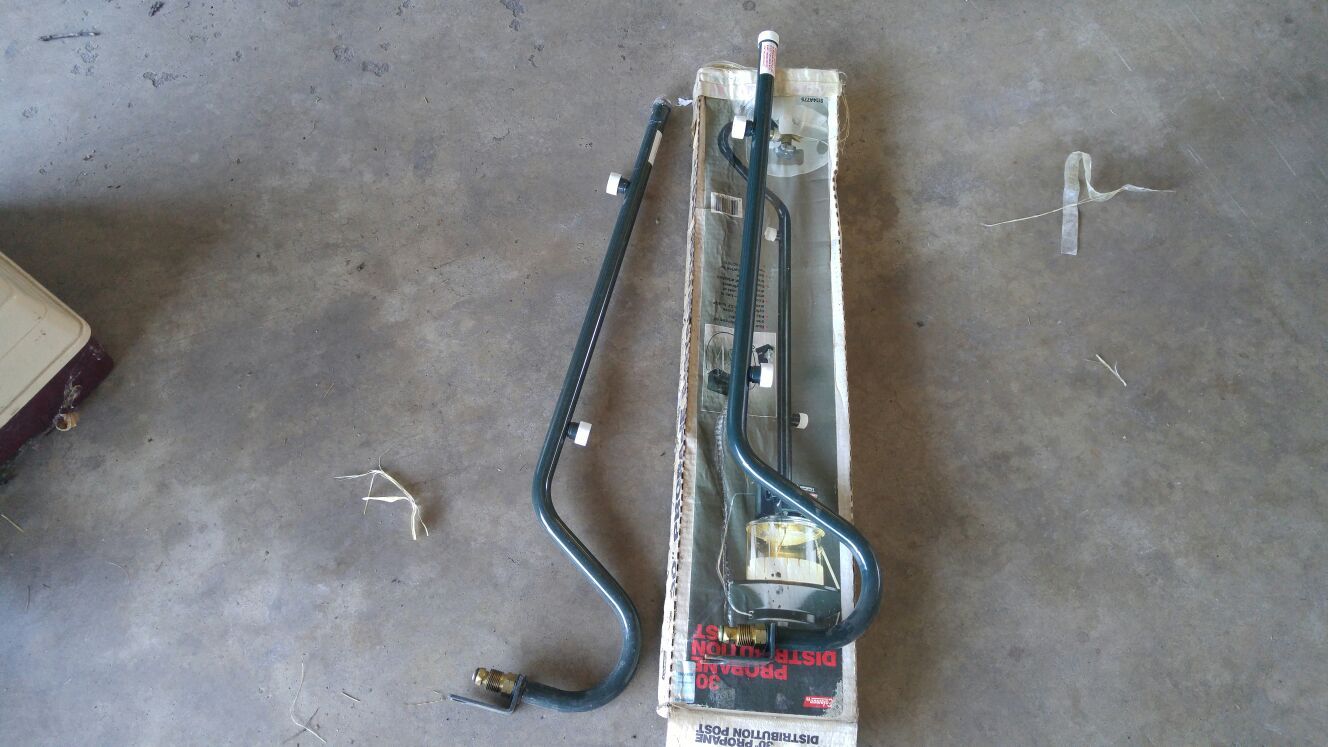 Coleman propane distribution stands