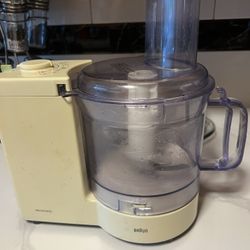 Braun Food Processor