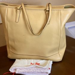 Coach NorthSouth City Leather Tote # 23821