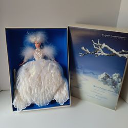 1994 Enchanted Seasons Mattel 11875 BARBIE Snow Princess Limited Edition new in box. Open Box 