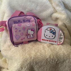 Hello Kitty, Mini Wallet, Travel Bag With First Aid Kit