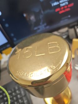 15 lb dumbbell