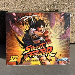 Street Fighter: Collectible Card Game Booster Box Jasco (24 booster packs) NEW