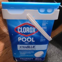 NEW, CLOROX POOL &  SPA TABLETS, 35LB