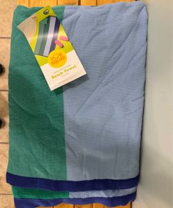 Sun Squad Sand-Resistant Reversible Beach Towel
