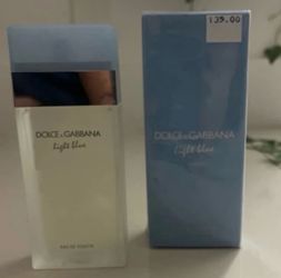 Dolce Gabbana Light Blue EDT 3.3oz SEALED IN BOX