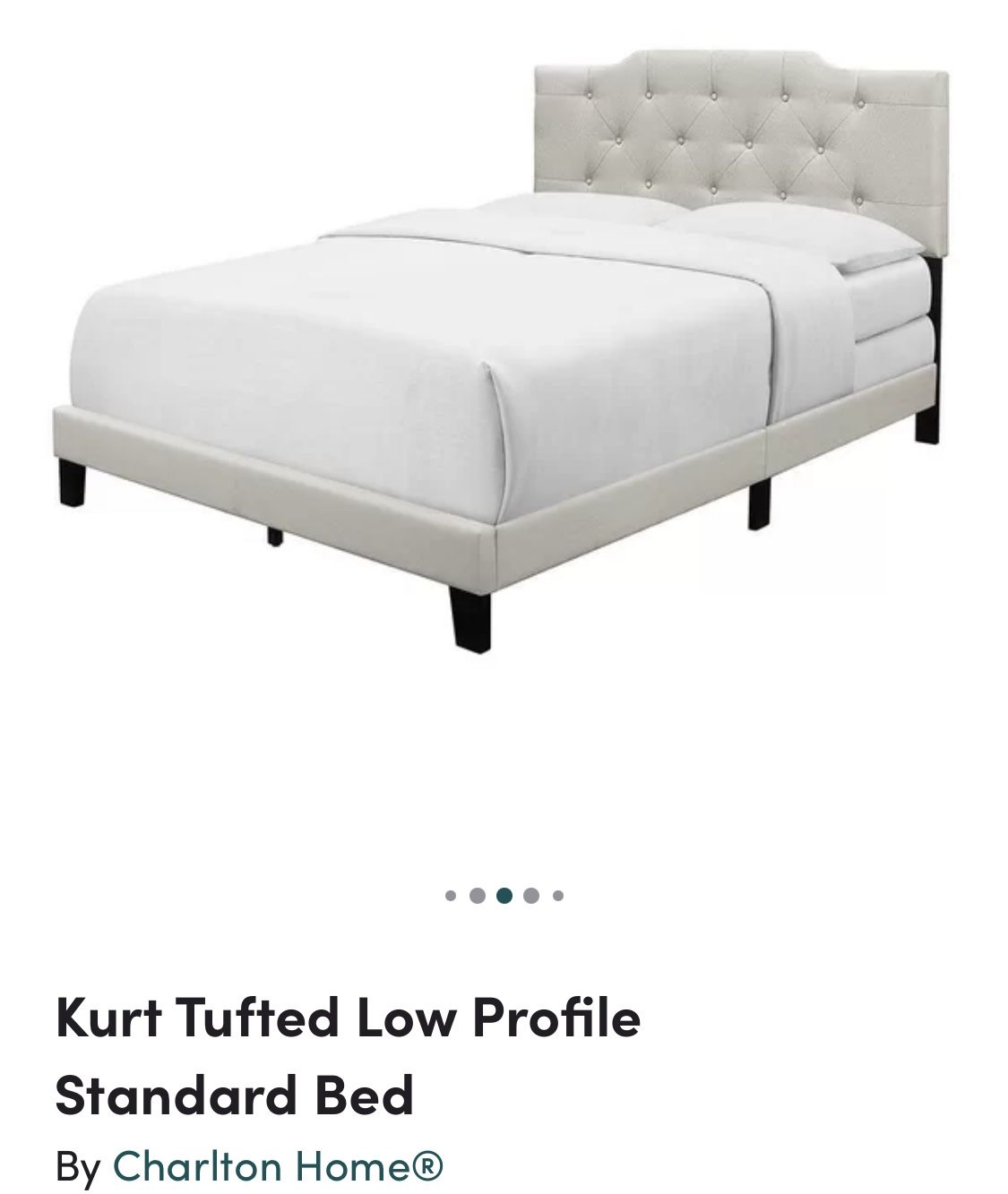 King size Upholstered Bed 