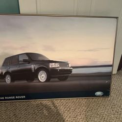 Land Rover Range Rover Car Poster 
