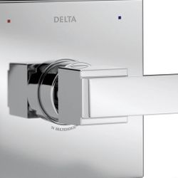 🔥 $79 BARGAIN! Delta Ara Chrome Valve Trim T14067 – NEW Open Box (MSRP $264)