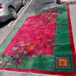 1920 Chinese Art Deco  Rug Full Pile
