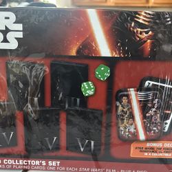 New Star Wars Playing Card Collectors Game Set