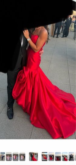 Evening couture gown