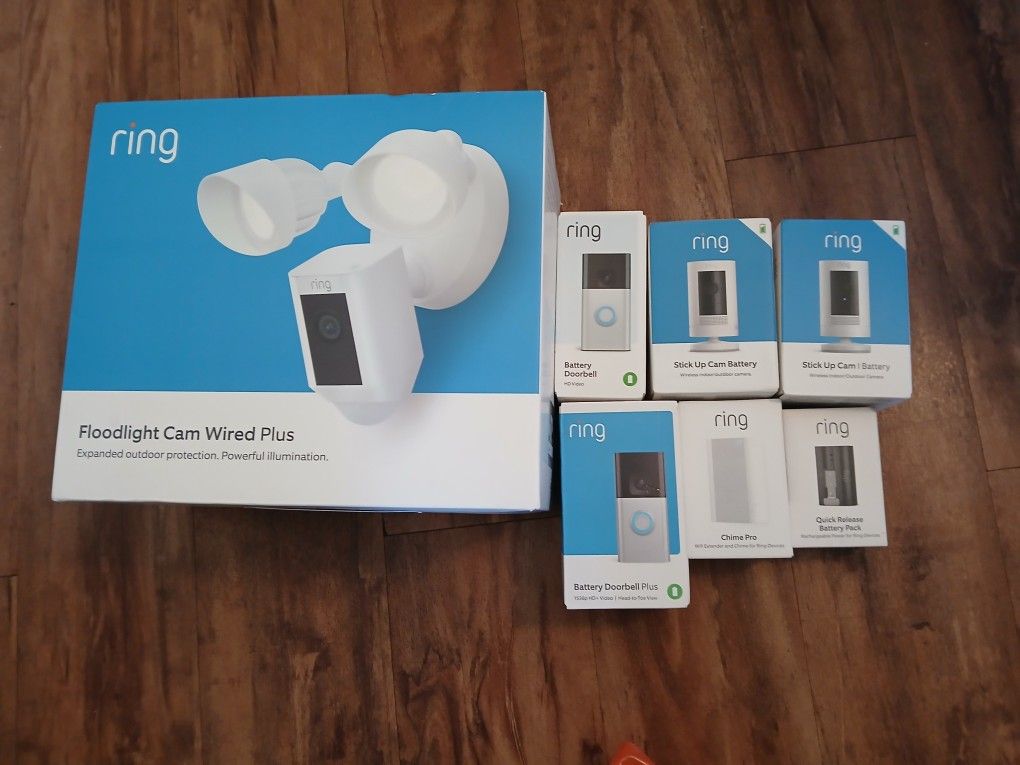 Ring Security Camera Set