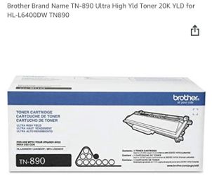 Toner Cartridge Brother TN - 890 High Yield 