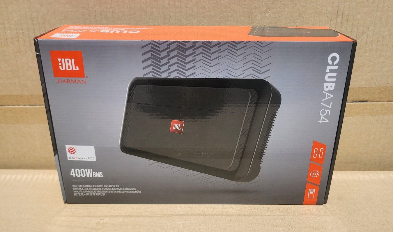 🚨 BLACK FRIDAY 🚨 JBL Power Amplifier Club Series 4 Channel Amp 800 Watts A754 🚨 Payment Options Available 🚨 No Credit Needed 🚨