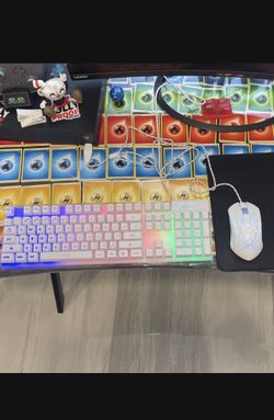 Light Up Keyboard And Mouse ( Mousepad Not Included )