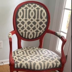 Pair/2 Custom Accent Or Captain/dining Chairs 