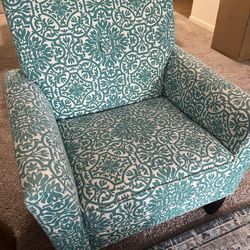 Teal Arm Chair
