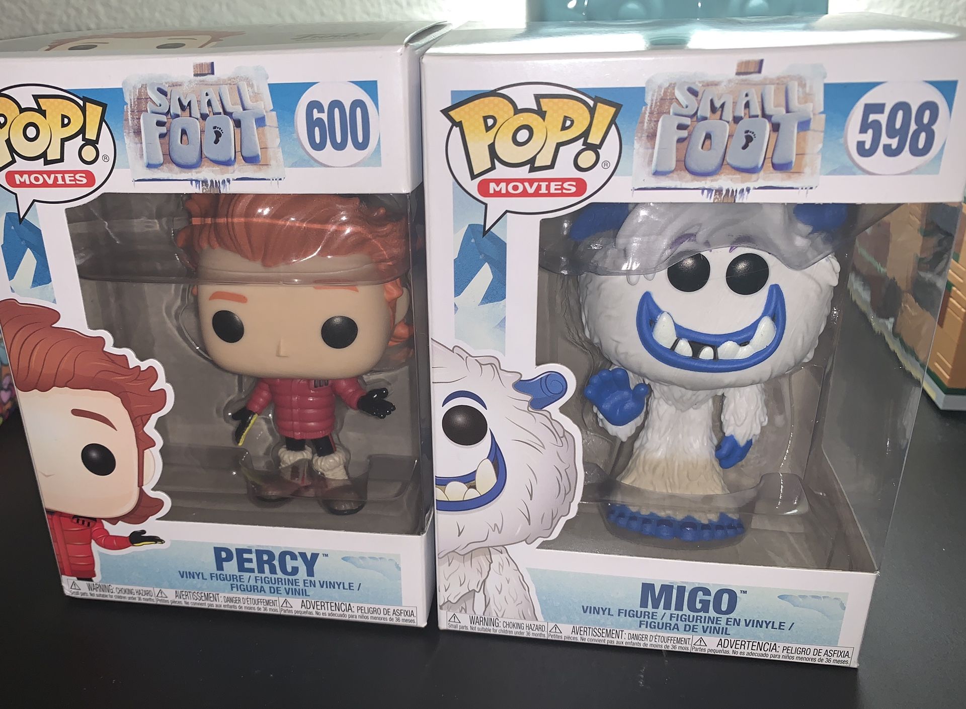 Funko Pops Smallfoot and Dark Crystal