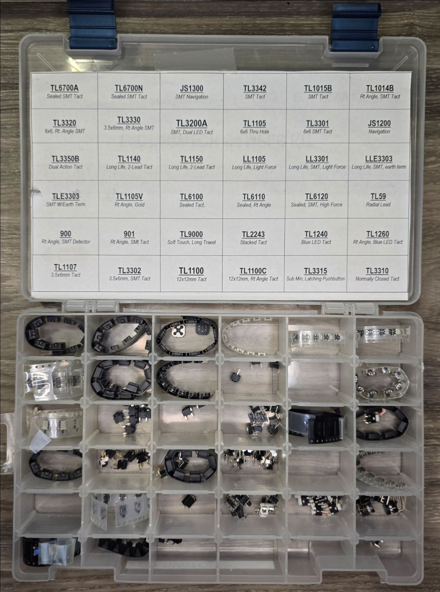 Tact Switch Sample Kit