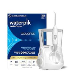 “New”Waterpik  Aquarium Flosser W/10 Settings,7 Tips”For Multiple Users”(retail$79)