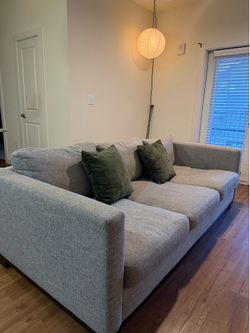 Bernhardt Gray Sofa