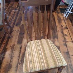 Vintage Broyhill Mid Century Modern Wooden Side Chair