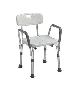 Shower Chair with Arms and Back