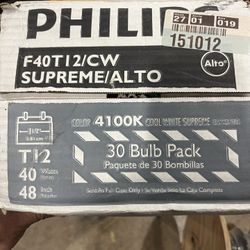 Flourescent Light Bulbs T12 -30 Pack 4100 K 