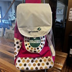 Girl Scout cookie Cart