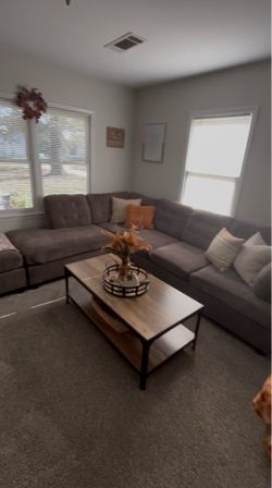 Coffee table with matching end table