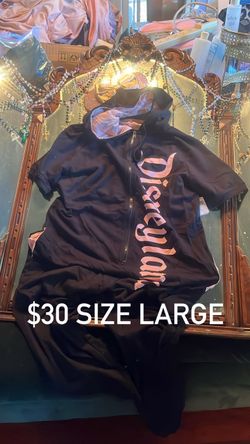 Disneyland jumper with pink sequin ears