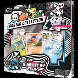 POKEMON BLACK BOLT AND WHITE FLARE POSTER COLLECTION “SEALED”