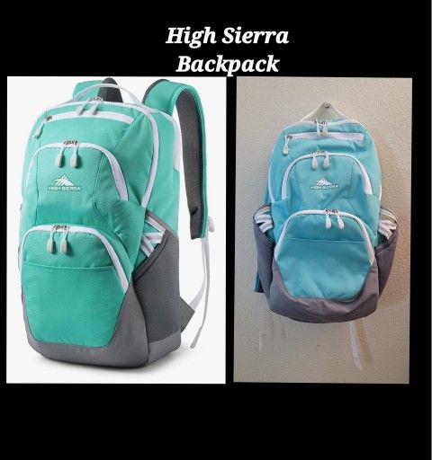 High Sierra Teal Backpack