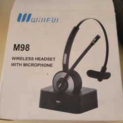 Wireless Headset With Microphone 