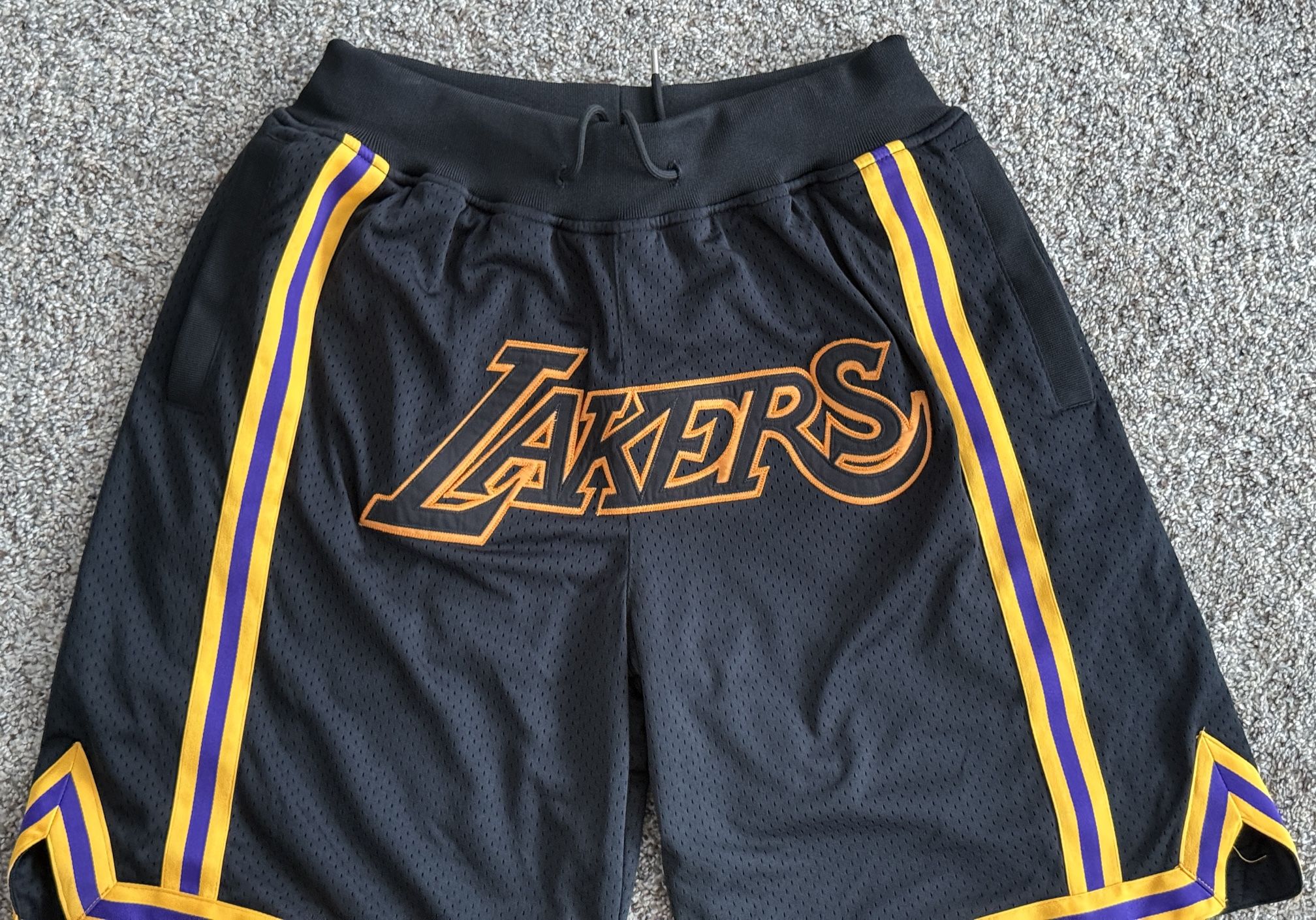 Brand New Lakers Basketball Shorts Size Medium- Just Don - $ 20