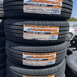 215/70/16 Arroyo  New Tires Set Of 4 Installed And Balanced Set De 4 Llantas Nuevas Instaladas Y Balanceadas
