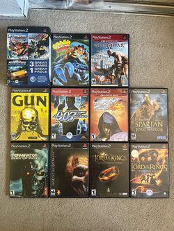 PS2 Games READ DESCRIPTION for price