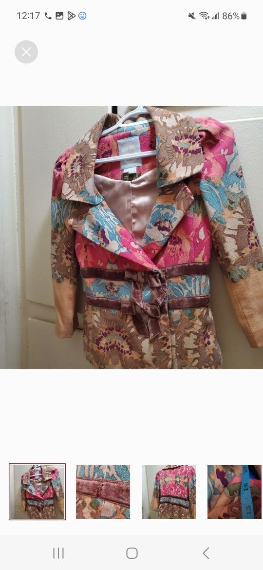 Stacy Reese sz 2 unique Blazer