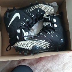 Size 10 Nike Force Savage Cleats 3D Brand New In The Box